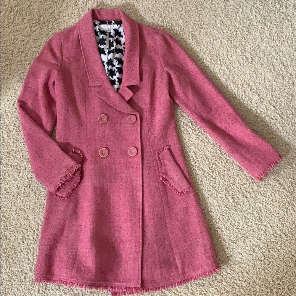 CAbi Women’s Pink Madison Avenue Coat